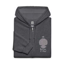 Load image into Gallery viewer, AFRO-NOIRE est. 1975 - Zip Hoodie
