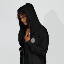 Load image into Gallery viewer, AFRO-NOIRE est. 1975 - Zip Hoodie
