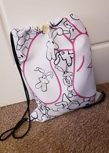 Drawstring Bag casual setting