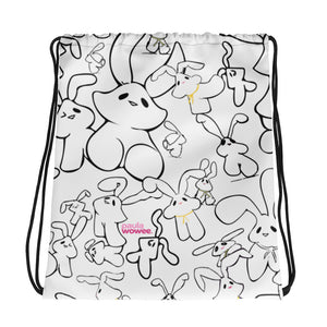 Paula Wowee™ - Treets for the Street Drawstring bag