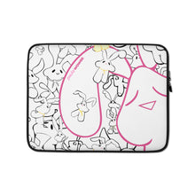 Load image into Gallery viewer, Paula Wowee™ Street Art - Laptop Sleeve White
