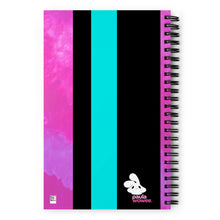 Load image into Gallery viewer, Paula Wowee™ -  In Living Color - Stripe Spiral notebook
