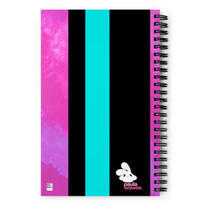 Paula Wowee™ -  In Living Color - Stripe Spiral notebook