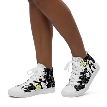 Load image into Gallery viewer, Paula Wowee™ Sneaks for the Street - High Top canvas shoes
