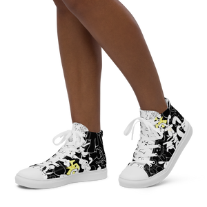 Paula Wowee™ Sneaks for the Street - High Top canvas shoes