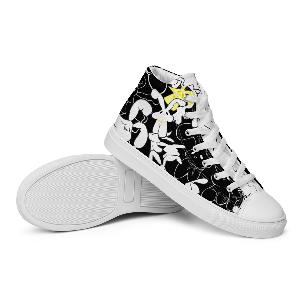 Paula Wowee™ Sneaks for the Street - High Top canvas shoes